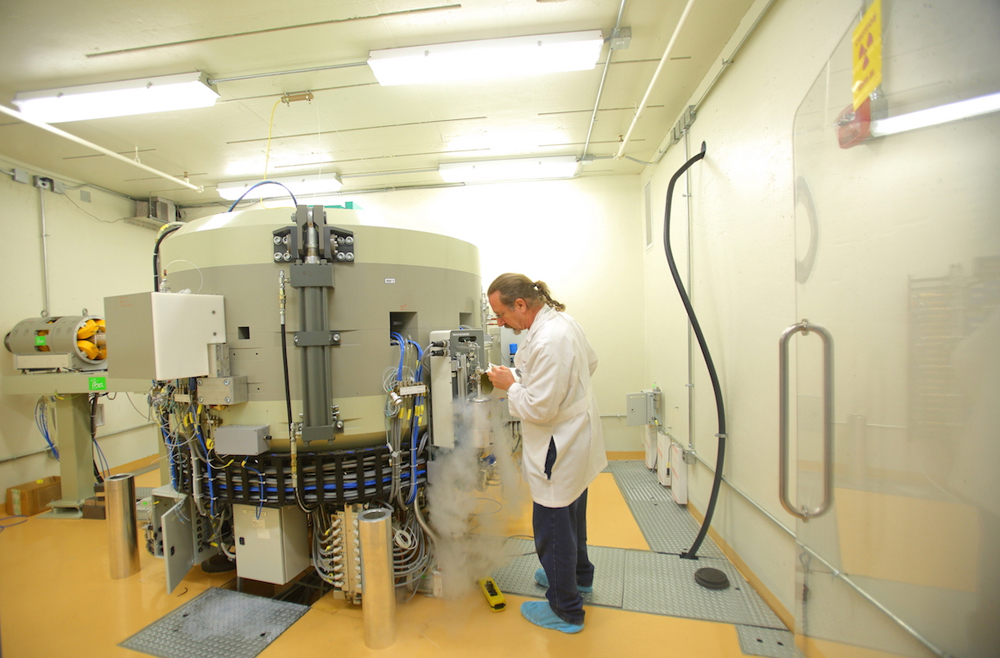 Cyclotron interior